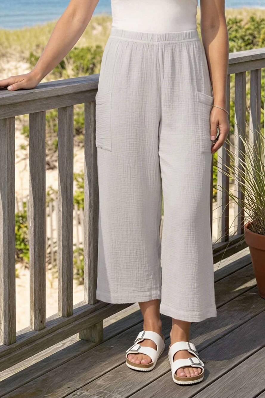NEW ESCAPE BY HABITAT women's sunkiss pocket pant in dune